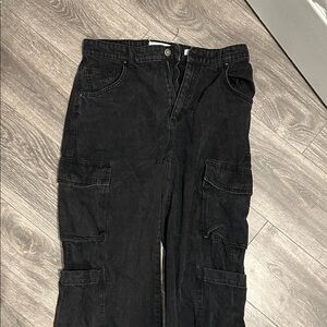 Women’s Black Cargo Pants